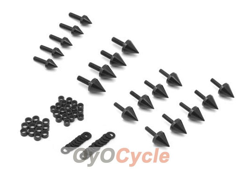 Fairing Screw Bolts for 04-05 Kawasaki Ninja ZX10R - Black #OYO87903356 Main image