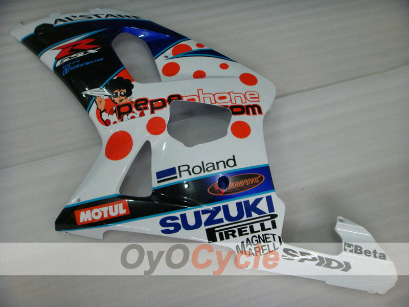 Left & Right Side Fairing For Suzuki 01-03 GSXR600 #OYO87908219 Secondary image