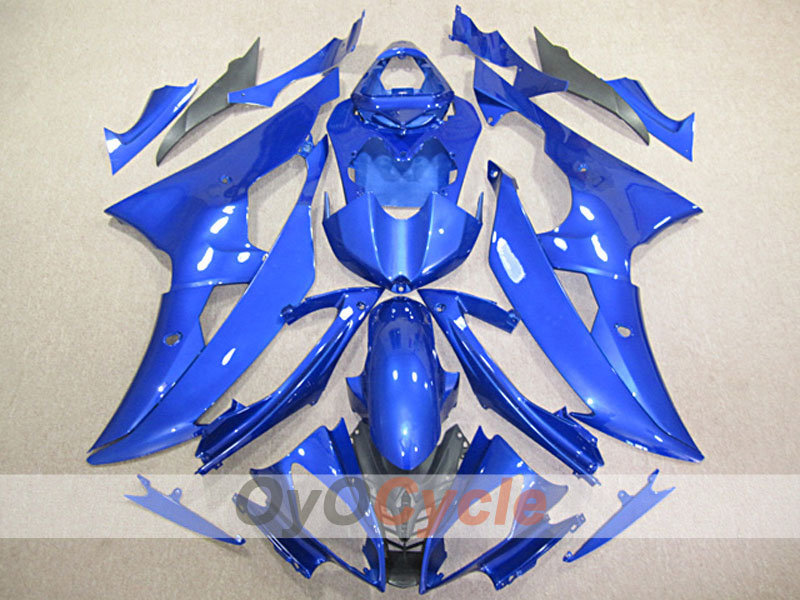 Injection Fairing kit for 08-16 YZF-R6 - Blue, Grey - Others #OYO87904749