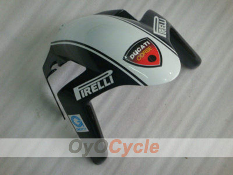 Injection Fairing kit for 05-06 Ducati 749 - White, Black - Xerox #OYO87902165
