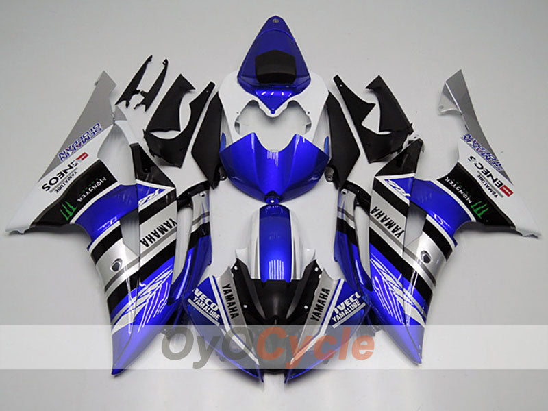 Injection Fairing kit for 08-16 YZF-R6 - Blue, Grey - Others #OYO87904731 Main image