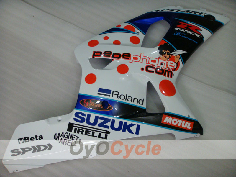 Left & Right Side Fairing For Suzuki 00-02 GSXR1000 #OYO87908254 Secondary image