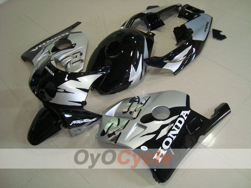 Injection Fairing kit for 90-94 CBR250RR - Black, Silver - Fireblade #OYO87902914 Main image