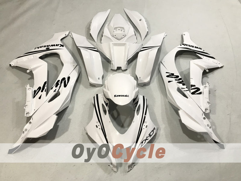Injection Fairing kit for 16-20 NINJA ZX-10R - White - Factory Style #OYO87914606 Secondary image