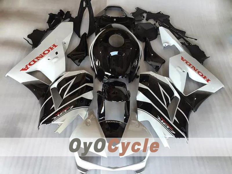 Injection Fairing kit for 13-20 CBR600RR - White, Black - Factory Style #OYO87914572 Main image