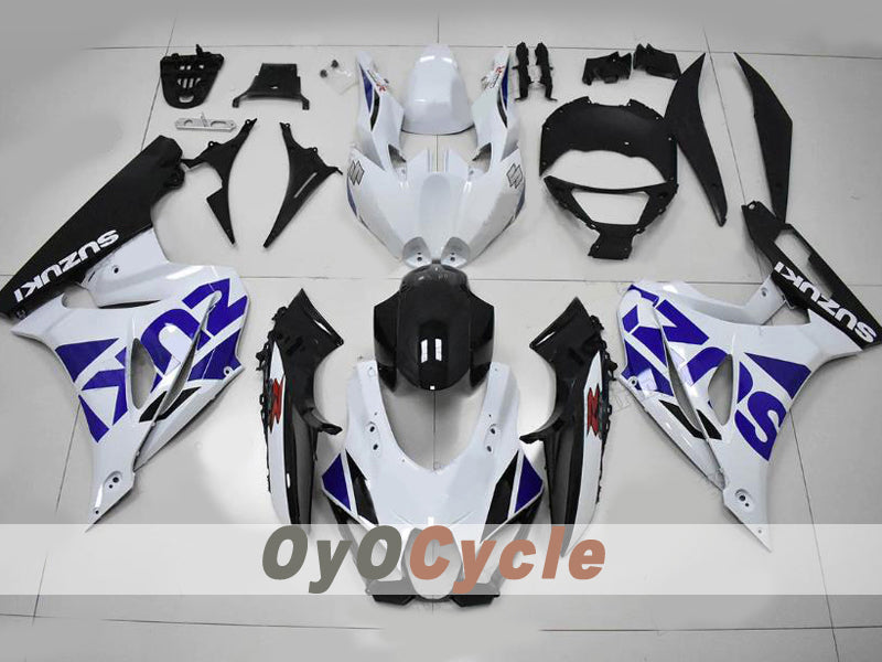 Injection Fairing kit for 17-26 GSX R1000 - Blue, White, Black - Others #OYO87914630 Main image