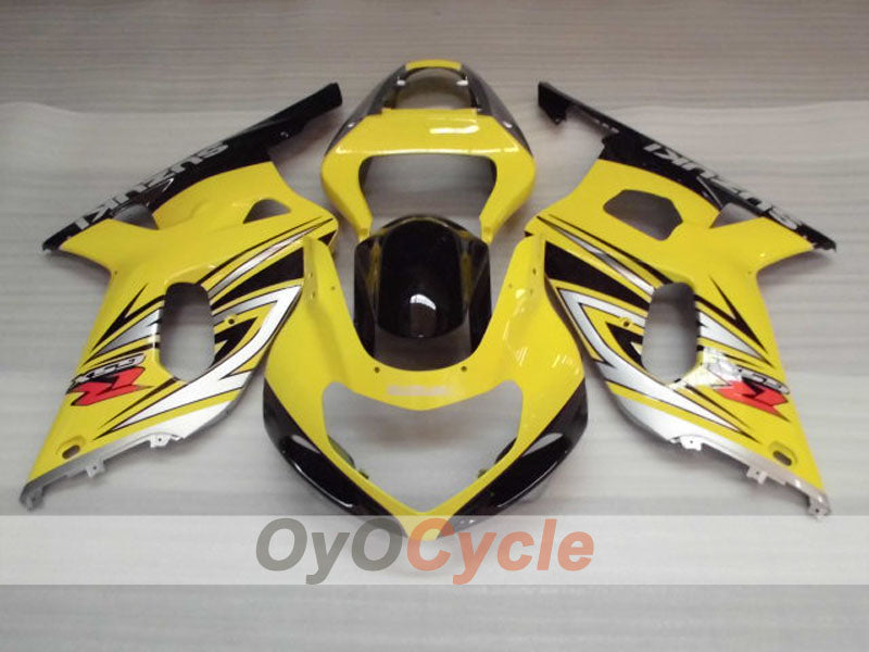 Injection Fairing kit for 01-03 GSX R600 - Yellow, Black - Factory Style #OYO87905094 Secondary image