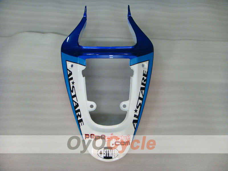 Injection Fairing kit for 01-03 GSX R600 - Blue, White - Dark Dog #OYO87905114