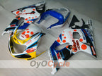 Injection Fairing kit for 01-03 GSX R600 - Blue, White - Dark Dog #OYO87905114
