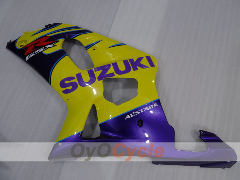 Injection Fairing kit for 00-02 GSX R1000 - Yellow, Purple - Factory Style #OYO87905181