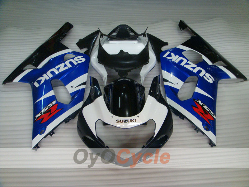 Injection Fairing kit for 01-03 GSX R600 - Blue, Black - Factory Style #OYO87905122