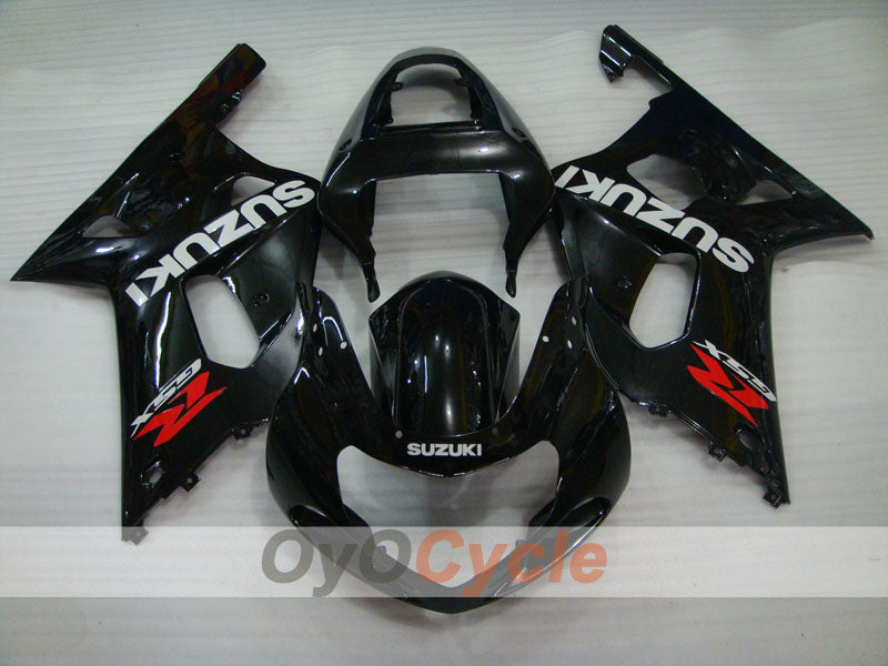 Injection Fairing kit for 00-03 GSX R750 - Black - Factory Style #OYO87901112 Secondary image