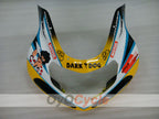 Injection Fairing kit for 00-02 GSX R1000 - Blue, White - Dark Dog, MOTUL #OYO87901723