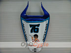 Injection Fairing kit for 00-02 GSX R1000 - Blue, White - Dark Dog, MOTUL #OYO87901723