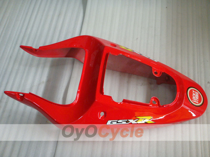 Injection Fairing kit for 00-02 GSX R1000 - Red, White - Lucky Strike #OYO87901738