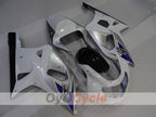 Injection Fairing kit for 01-03 GSX R600 - White, Silver - Factory Style #OYO87905109