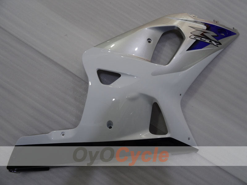 Injection Fairing kit for 01-03 GSX R600 - White, Silver - Factory Style #OYO87905109