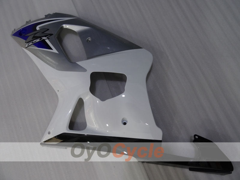 Injection Fairing kit for 01-03 GSX R600 - White, Silver - Factory Style #OYO87905109
