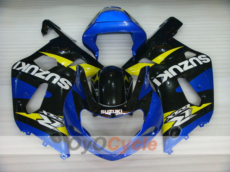 Injection Fairing kit for 00-03 GSX R750 - Blue, Black - Factory Style #OYO87905154 Secondary image
