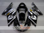 Injection Fairing kit for 01-03 GSX R600 - Black, Silver - Factory Style #OYO87905110