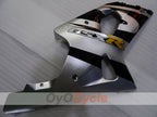 Injection Fairing kit for 01-03 GSX R600 - Black, Silver - Factory Style #OYO87905110