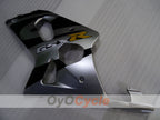 Injection Fairing kit for 01-03 GSX R600 - Black, Silver - Factory Style #OYO87905110