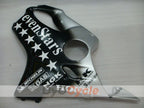 Injection Fairing kit for 01-03 CBR600F4i - Black, Silver - SevenStars #OYO87900193
