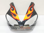 Injection Fairing kit for 00-01 YZF-R1 - Yellow, Black - Flame #OYO87900766