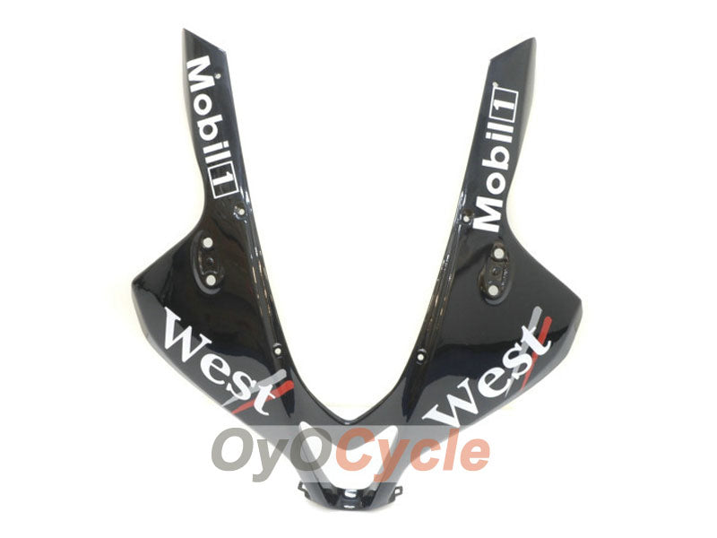 Injection Fairing kit for 07-08 CBR600RR - White, Black - West #OYO87900439
