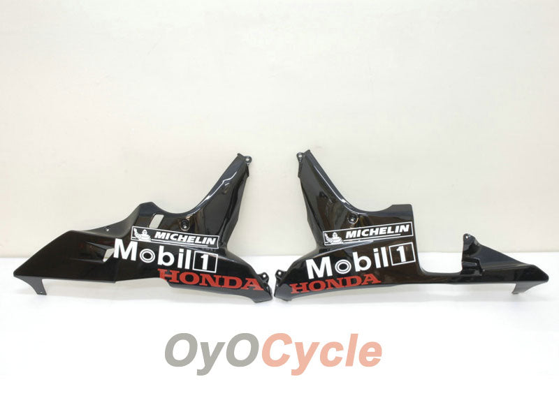 Injection Fairing kit for 07-08 CBR600RR - White, Black - West #OYO87900439