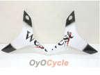 Injection Fairing kit for 07-08 CBR600RR - White, Black - West #OYO87900439