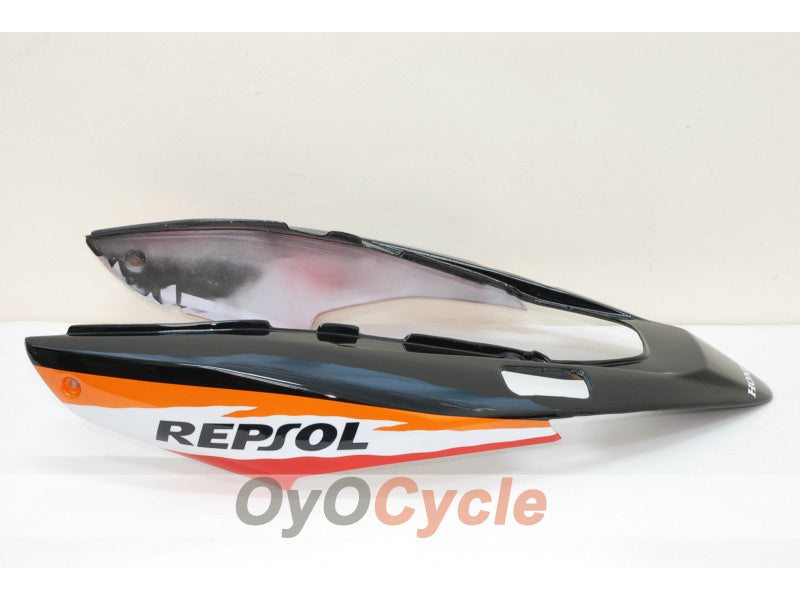 REPSOL カウル 赤・黄・黒・白 Injection Fairing kit for 02-13 VFR800 - Orange, Black - Repsol