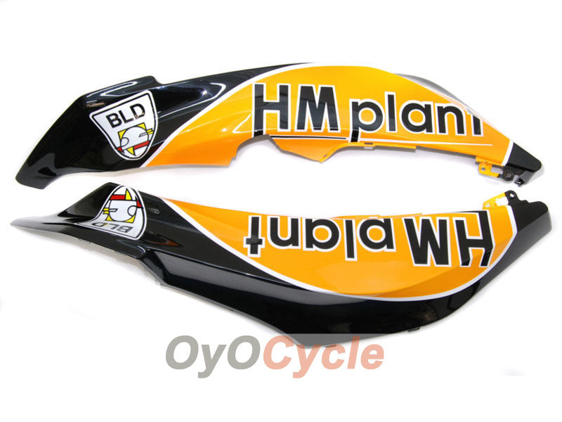 Injection Fairing kit for 07-08 CBR600RR - Orange, Black - HM Plant #OYO87900364