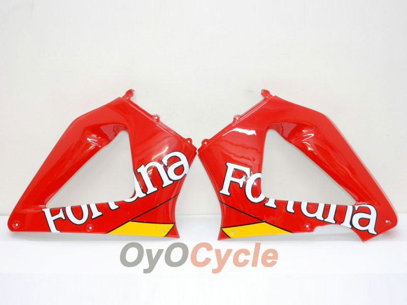 Injection Fairing kit for 00-01 CBR900RR 929 - Red, Yellow - Fortuna #OYO87902702 Secondary image