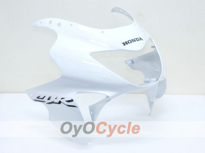 Injection Fairing kit for 99-00 CBR600F4 - White, Black - Factory Style #OYO87900136