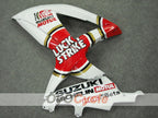 Injection Fairing kit for 08-10 GSX R600 - Red, White - Lucky Strike, MICHELIN, MOTUL #OYO87901641