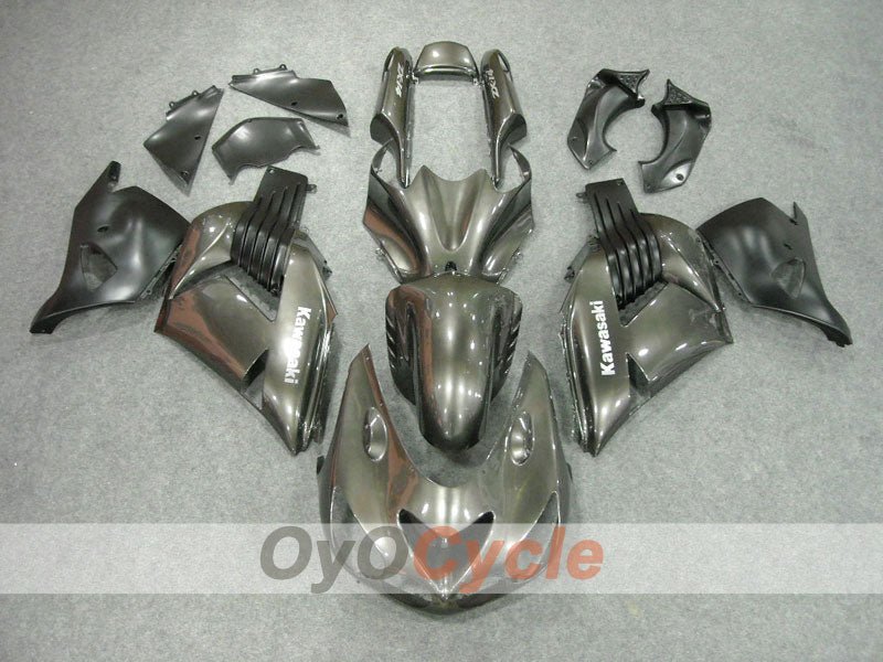 Injection Fairing kit for 06-11 NINJA ZX-14R - Silver - Factory Style #OYO87901996 Main image