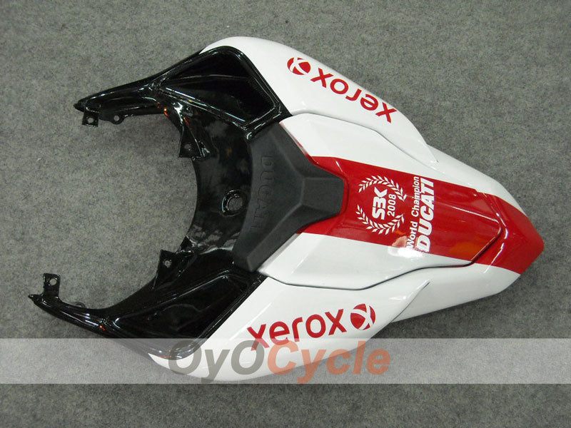 Injection Fairing kit for 08-13 Ducati 848 - Red, Black - Xerox #OYO87902239