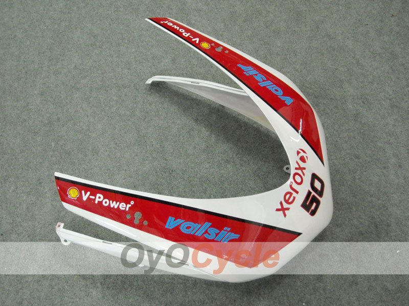 Injection Fairing kit for 08-13 Ducati 848 - Red, Black - Xerox #OYO87902239