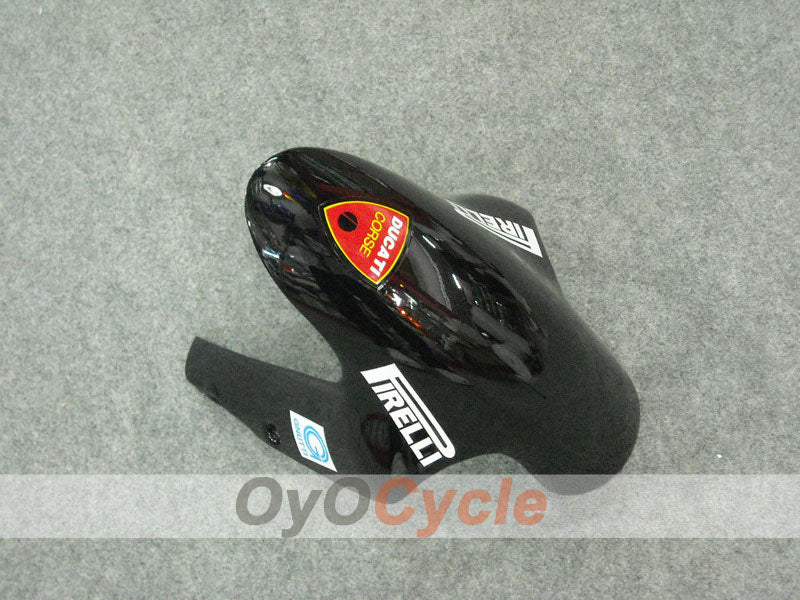 Injection Fairing kit for 08-13 Ducati 848 - Red, Black - Xerox #OYO87902239