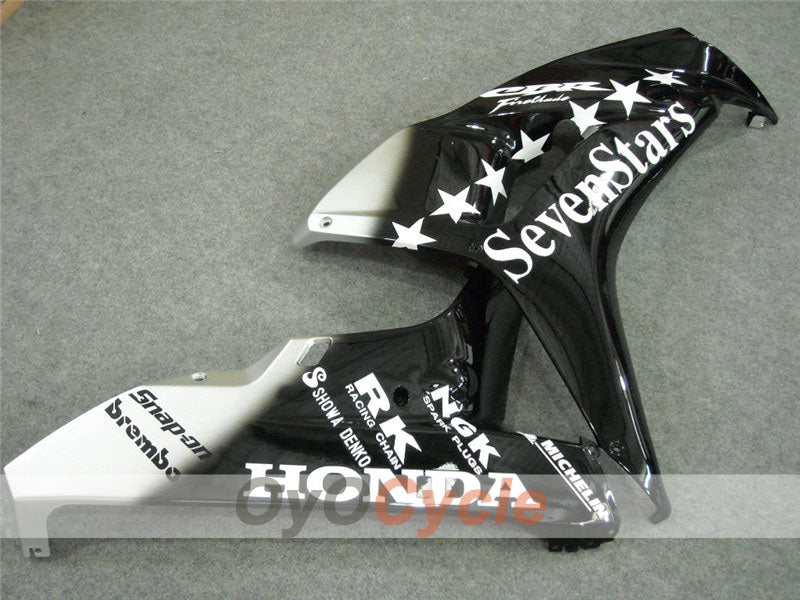 Injection Fairing kit for 06-07 CBR1000RR - Black, Silver - SevenStars #OYO87900651 Secondary image