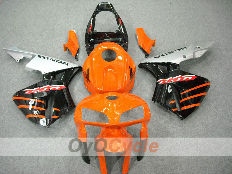 Injection Fairing kit for 05-06 CBR600RR - Orange, Black - Factory Style #OYO87900279 Main image