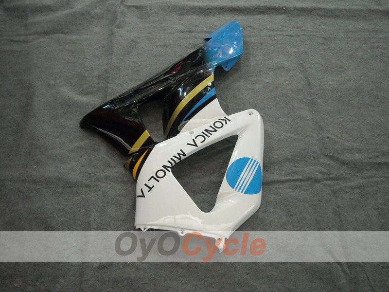 Injection Fairing kit for 00-01 CBR900RR 929 - White, Black - Konica Minolta #OYO87902845 Secondary image