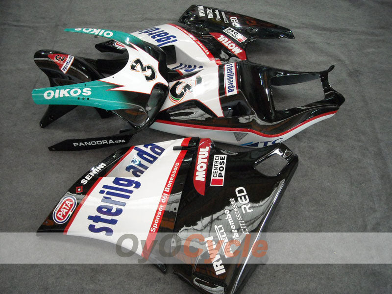 Injection Fairing kit for 99-02 Ducati 996 - White, Black - Sterilgarda #OYO87902234 Secondary image