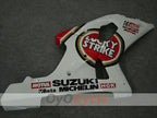 Injection Fairing kit for 00-03 GSX R750 - Red, White - Lucky Strike #OYO87901058