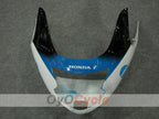 Injection Fairing kit for 96-07 CBR1100XX - White, Black - Konica Minolta, MICHELIN #OYO87902840