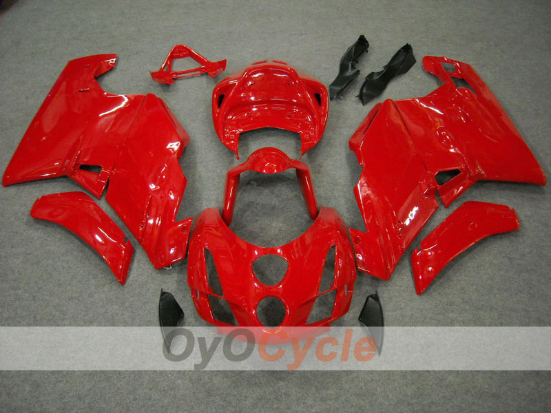 Injection Fairing kit for 03-04 Ducati 749 - Red, Black - Factory Style #OYO87902116