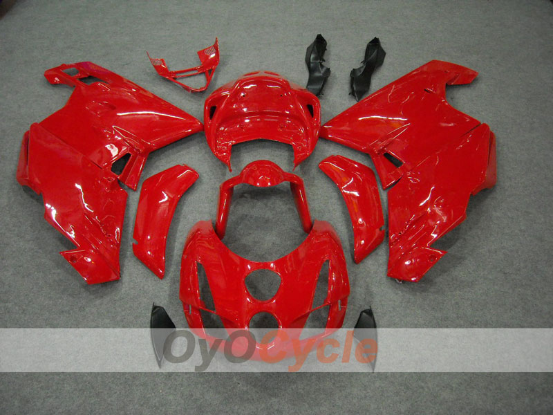 Injection Fairing kit for 03-04 Ducati 749 - Red, Black - Factory Style #OYO87902116
