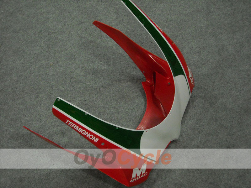 Injection Fairing kit for 94-02 Ducati 748 - Red, White - INFO STRADA #OYO87902067