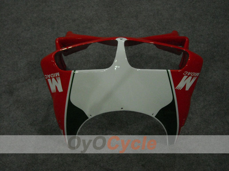 Injection Fairing kit for 94-02 Ducati 748 - Red, White - INFO STRADA #OYO87902067